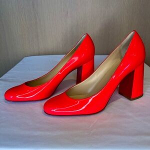 NEW Christian Louboutin Patent Baobab 85 Pump Smoothie Size EU 41.5